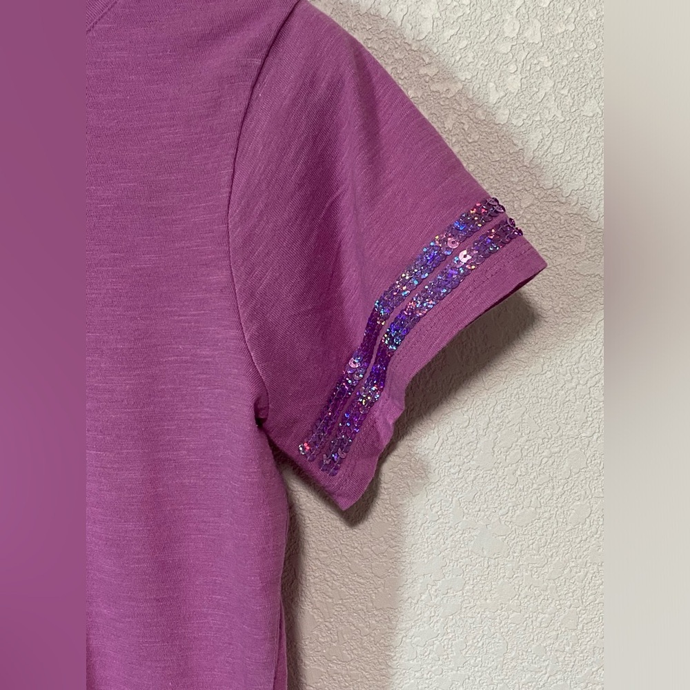 Cat & Jack Sequin Detail Shirt - Picture 2 of 4
